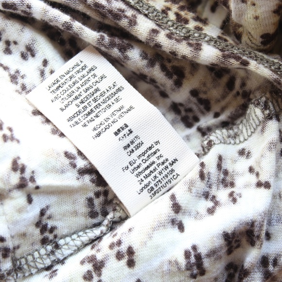 Free People Loose Drape Criss Cross Strap Boho Top - Picture 7 of 8